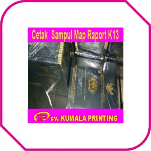 Cetak Sampul Map Raport K13